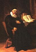 REMBRANDT Harmenszoon van Rijn Portrait of Johannes Elison. oil painting reproduction